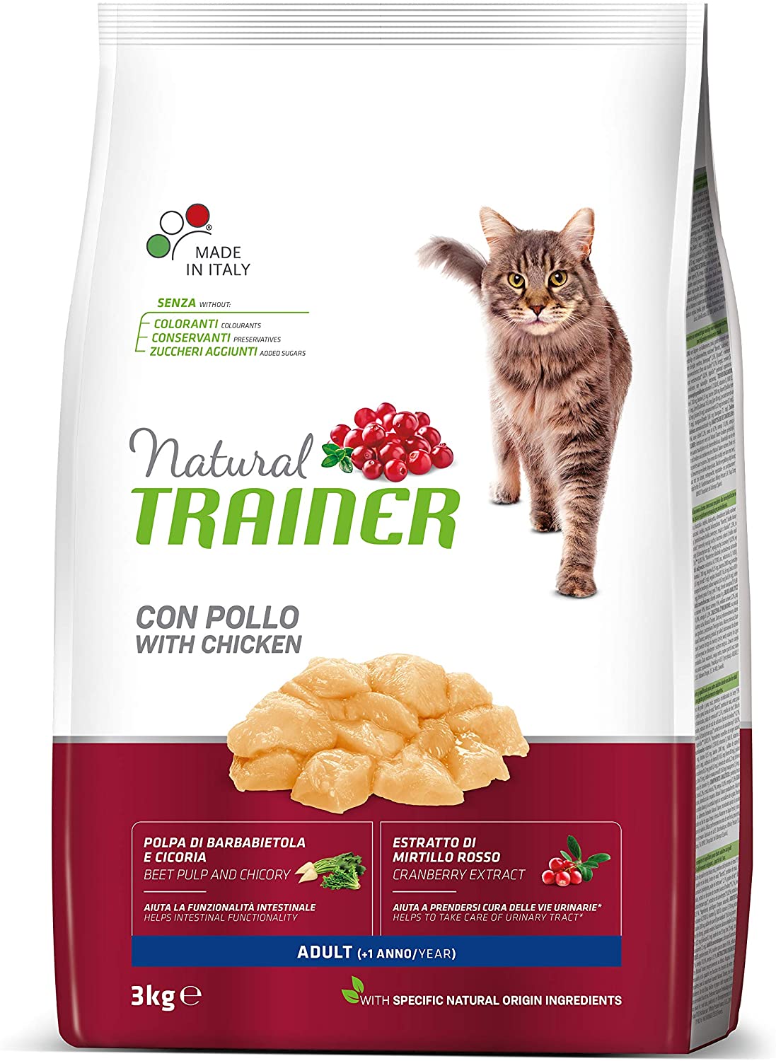 Natural Trainer Adult con Tonno 3kg - Gatto Adulto Natural Trainer Adult con Tonno 3kg - Gatto Adulto